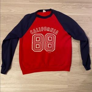 Vintage California sweater from 80s